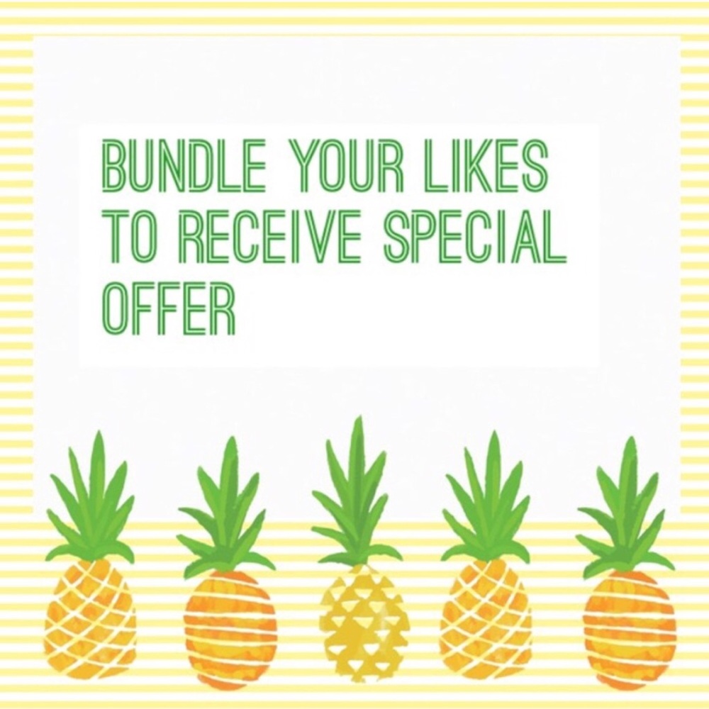 Bundle your Like to Receive special Offers! ✅